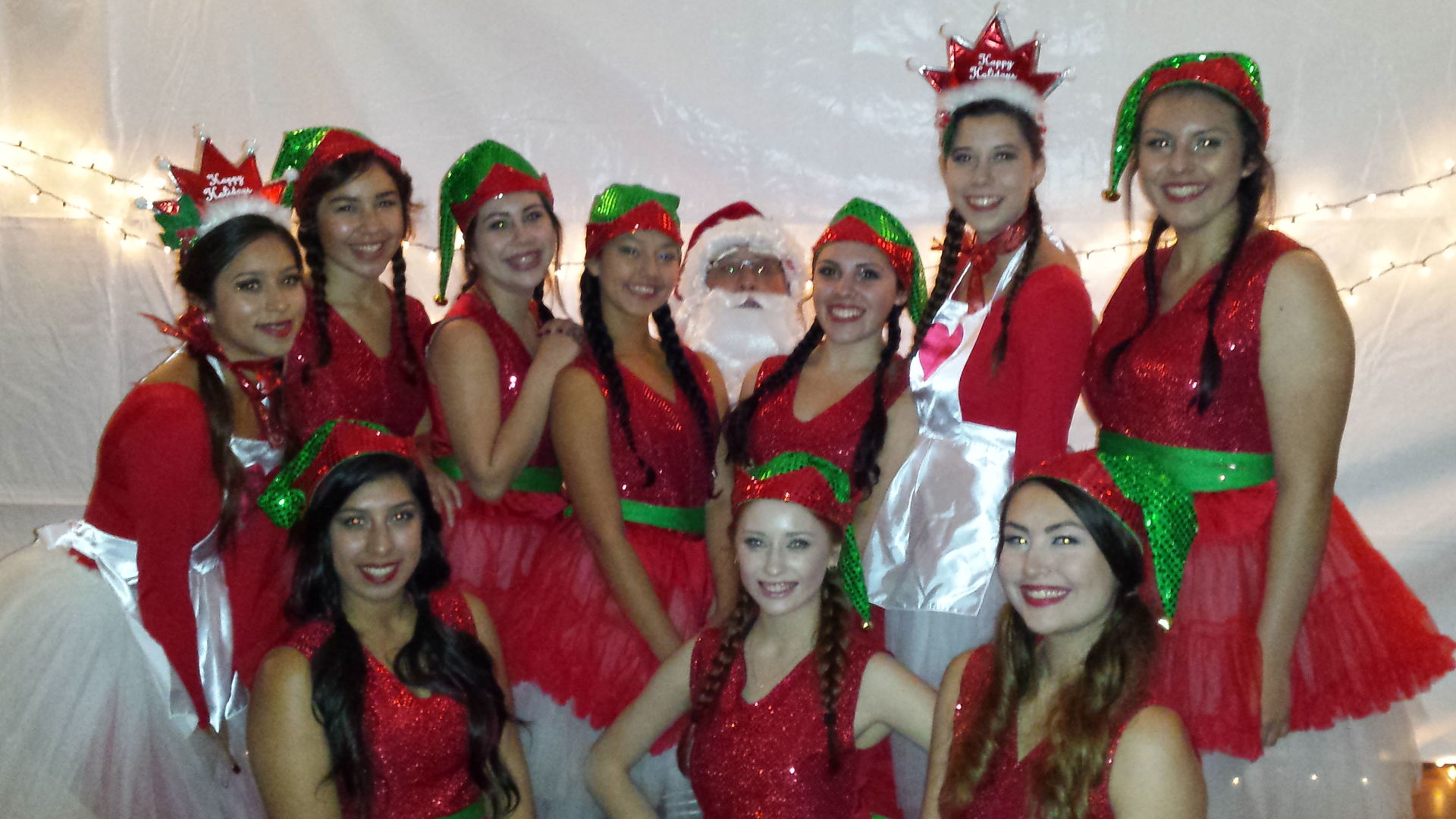 Elves with Santa